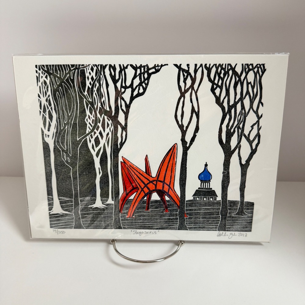 Hartford Prints Stegosaurus Signed Limited Edition Art Print 74/350